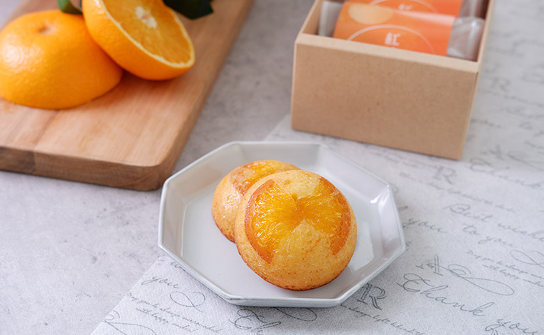 紅はっさくの焼菓子のイメージ画像1