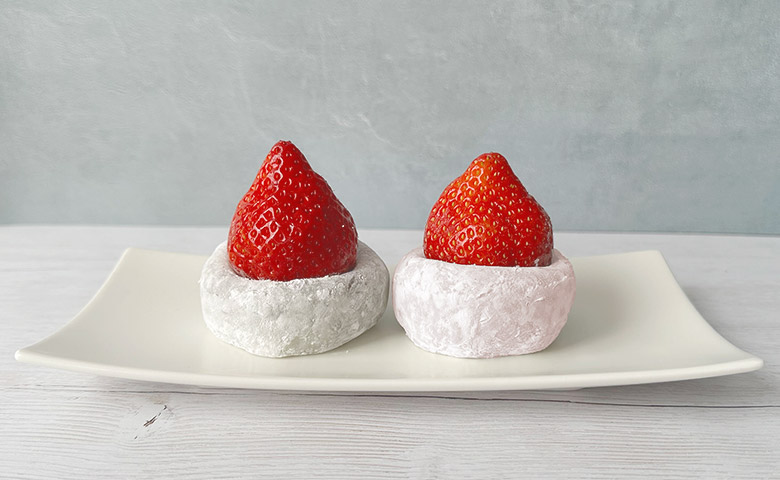 【数量限定】紅白・大いちご大福のイメージ画像1