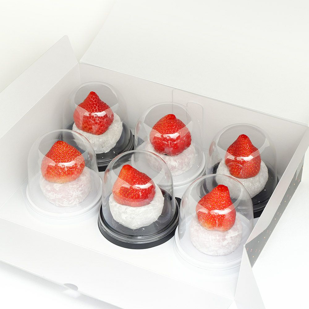 数量限定】紅白・大いちご大福6個入(冷蔵便) | 旬果瞬菓（しゅんか