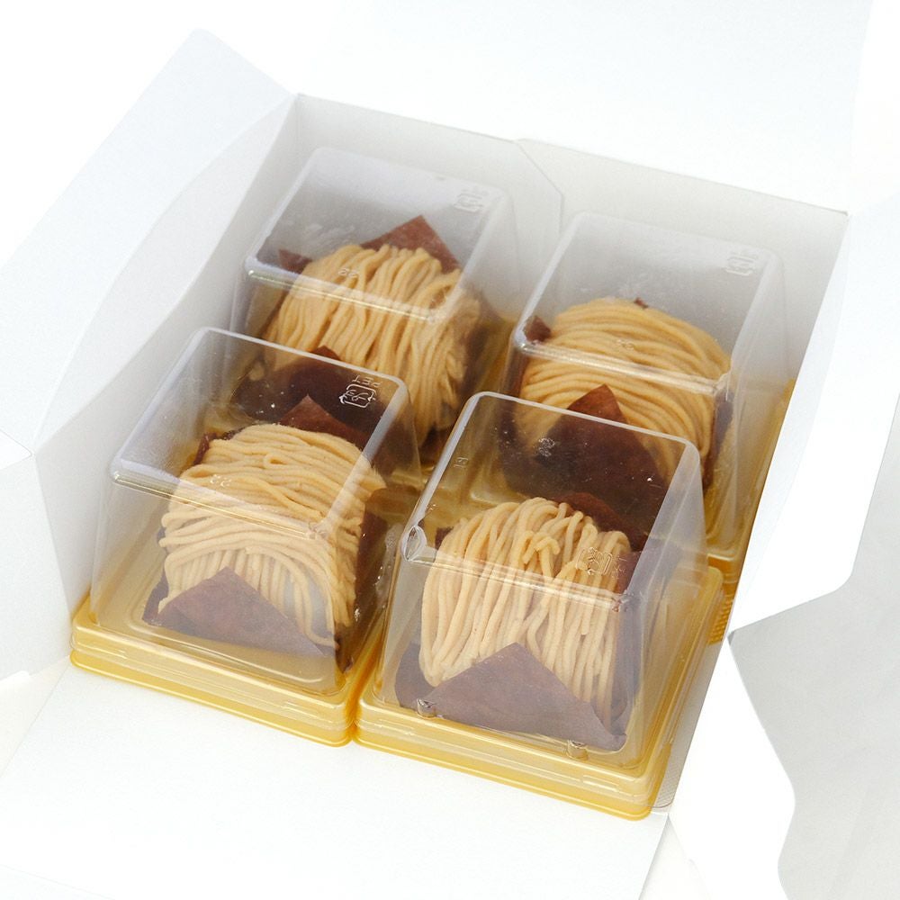 和栗のモンブラン大福 4個入(冷凍便) | 旬果瞬菓（しゅんかしゅんか